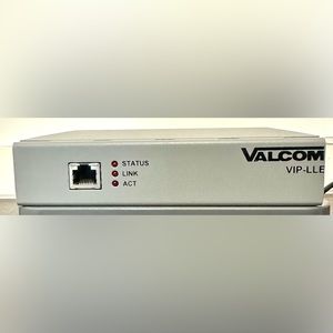 Valcom VIP-LLE SA-VIP130-IC-1 IP One-Way Link IC Enhanced AudioNetwork Extender
